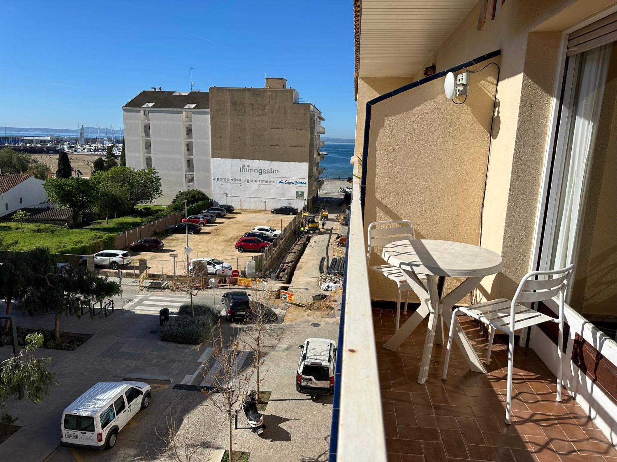 Ferienwohnung Agi Llotja Plazza Roses Exterior foto